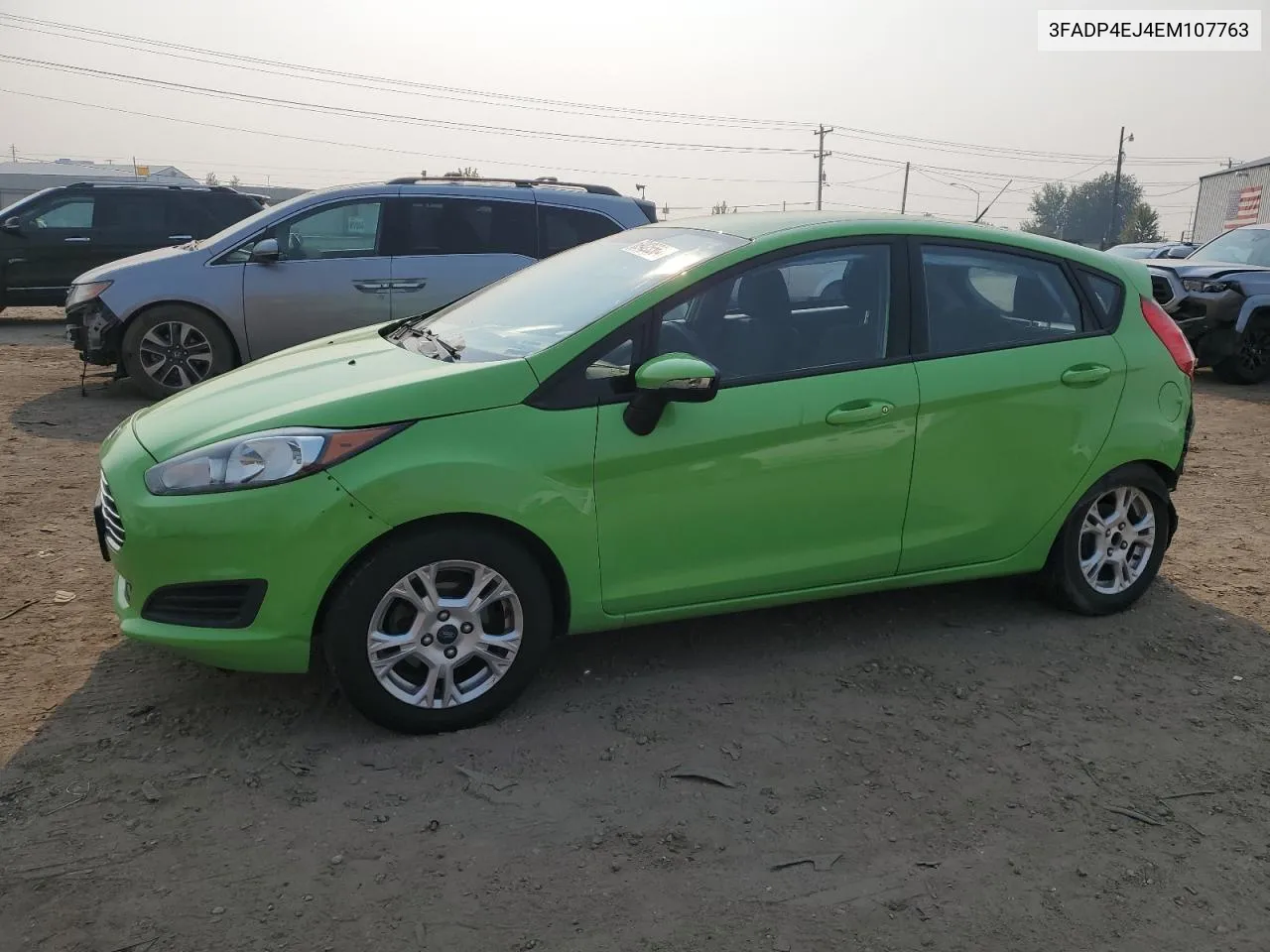 2014 Ford Fiesta Se VIN: 3FADP4EJ4EM107763 Lot: 69425564