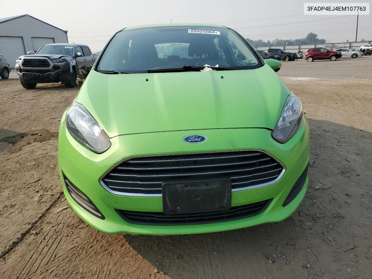 2014 Ford Fiesta Se VIN: 3FADP4EJ4EM107763 Lot: 69425564