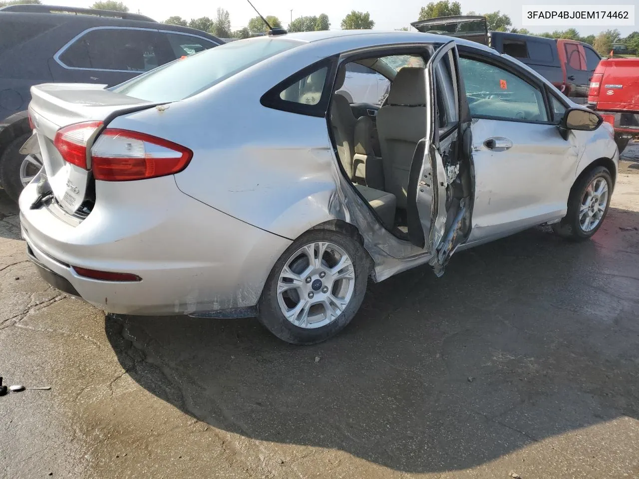 2014 Ford Fiesta Se VIN: 3FADP4BJ0EM174462 Lot: 70707874