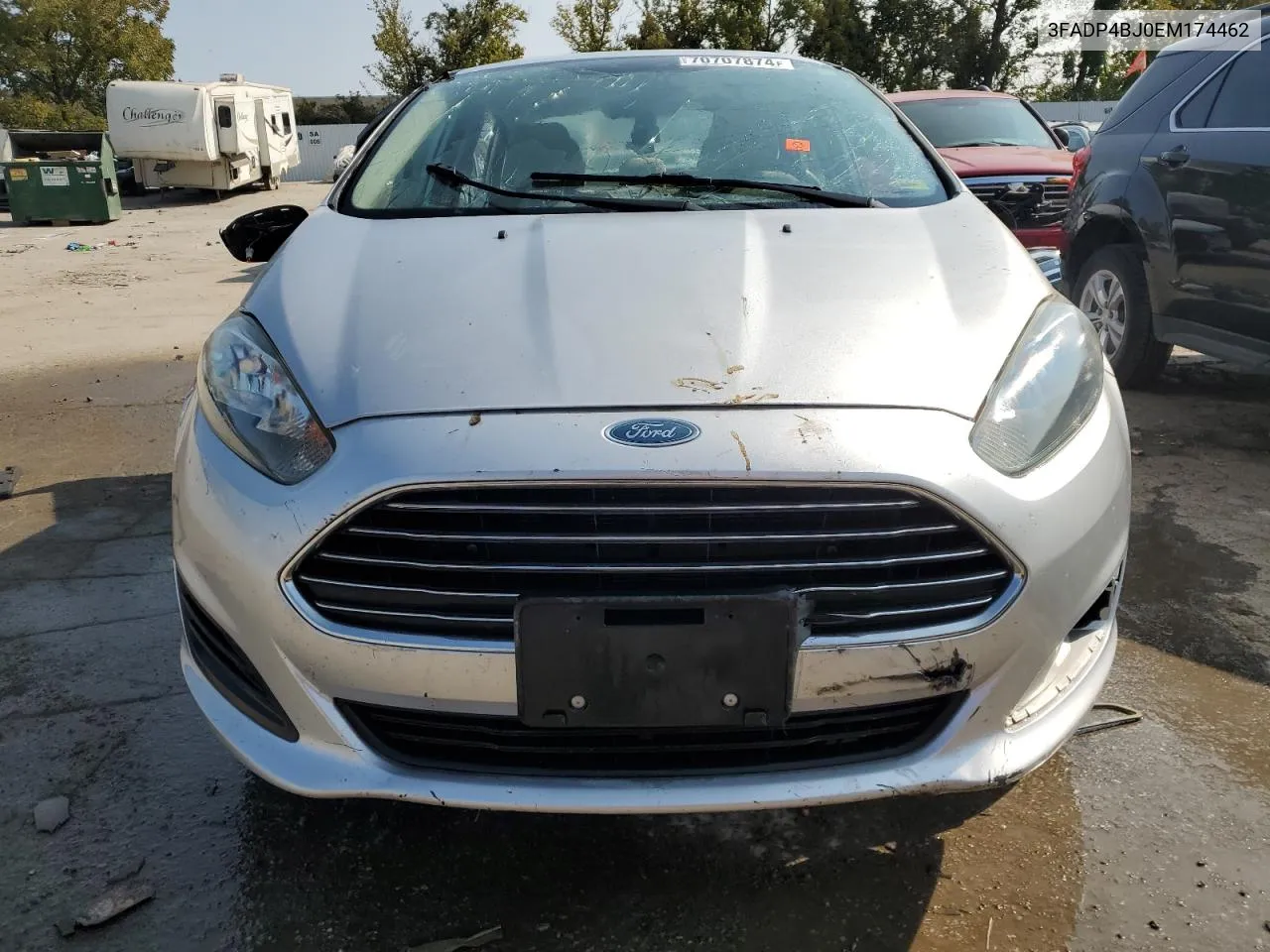 2014 Ford Fiesta Se VIN: 3FADP4BJ0EM174462 Lot: 70707874