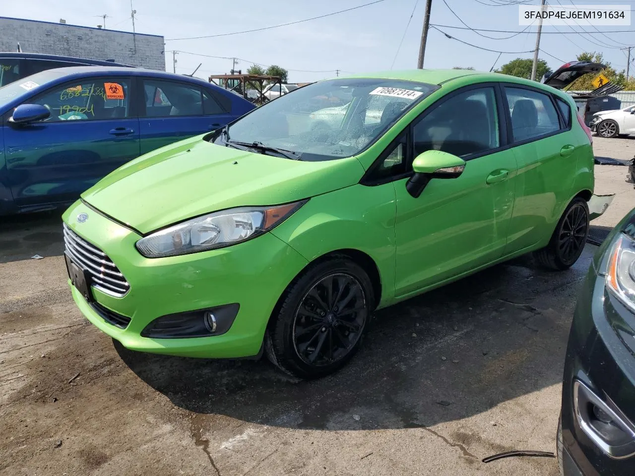 3FADP4EJ6EM191634 2014 Ford Fiesta Se