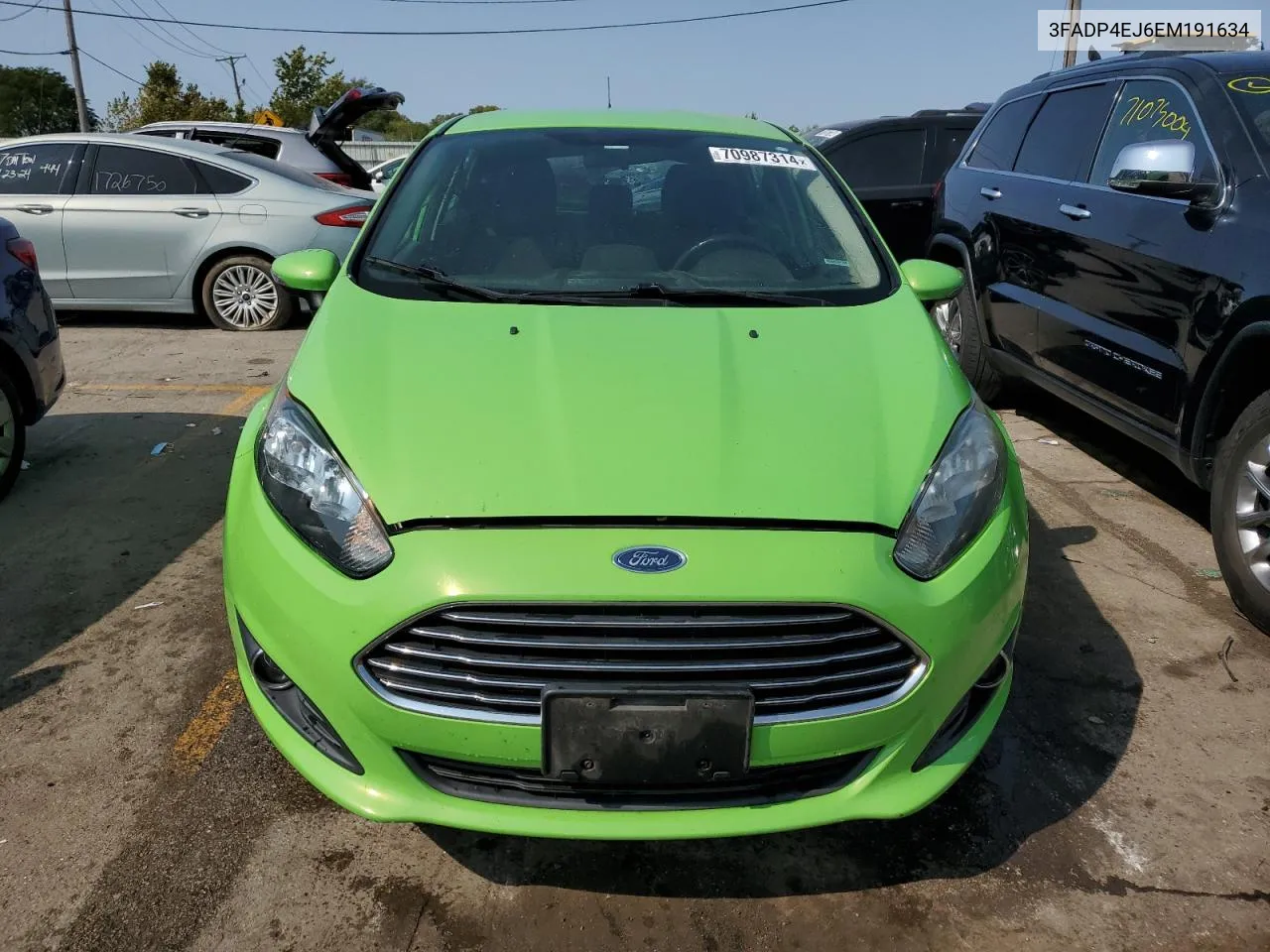 3FADP4EJ6EM191634 2014 Ford Fiesta Se