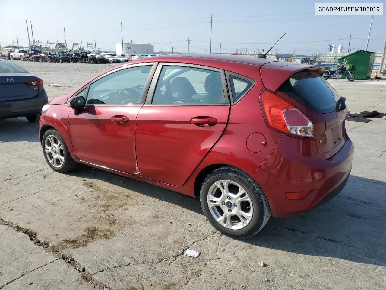 3FADP4EJ8EM103019 2014 Ford Fiesta Se