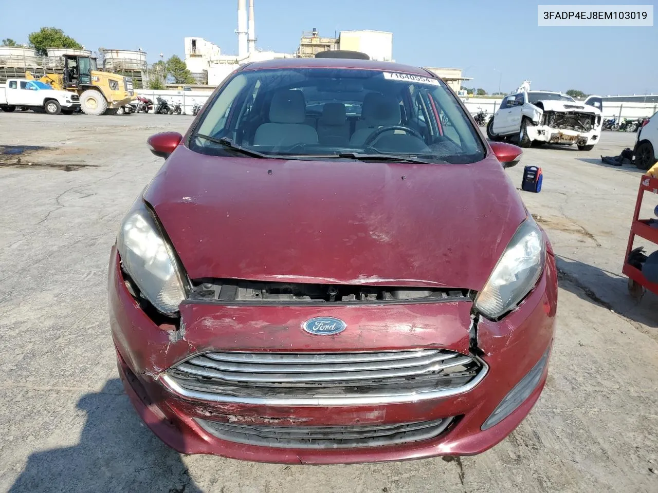 3FADP4EJ8EM103019 2014 Ford Fiesta Se