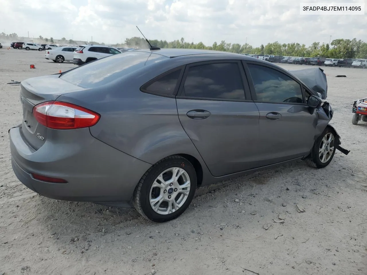 2014 Ford Fiesta Se VIN: 3FADP4BJ7EM114095 Lot: 71952384