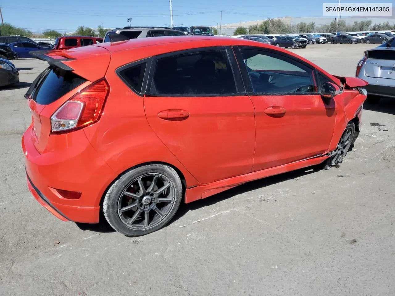 2014 Ford Fiesta St VIN: 3FADP4GX4EM145365 Lot: 72174074