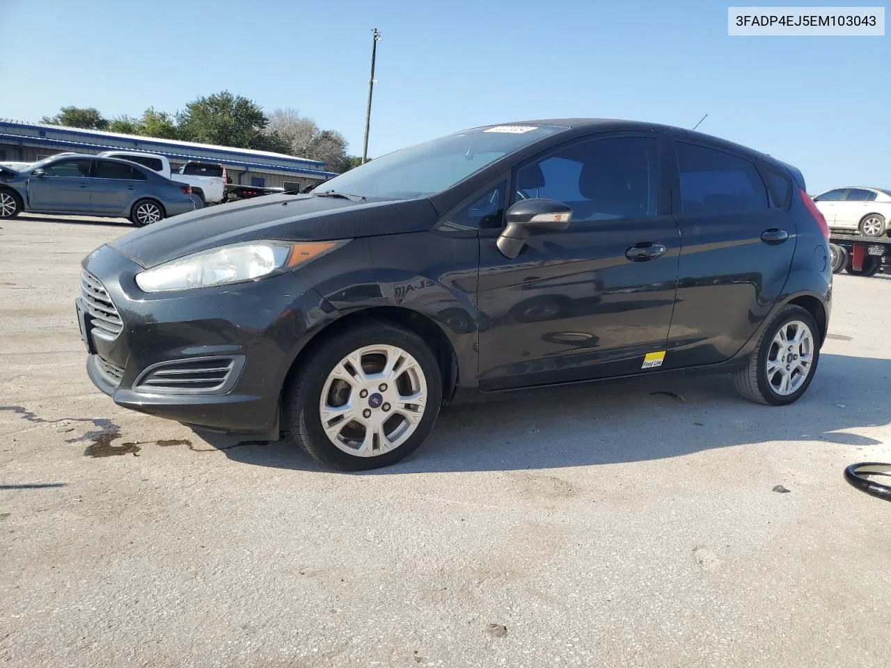 2014 Ford Fiesta Se VIN: 3FADP4EJ5EM103043 Lot: 72220334