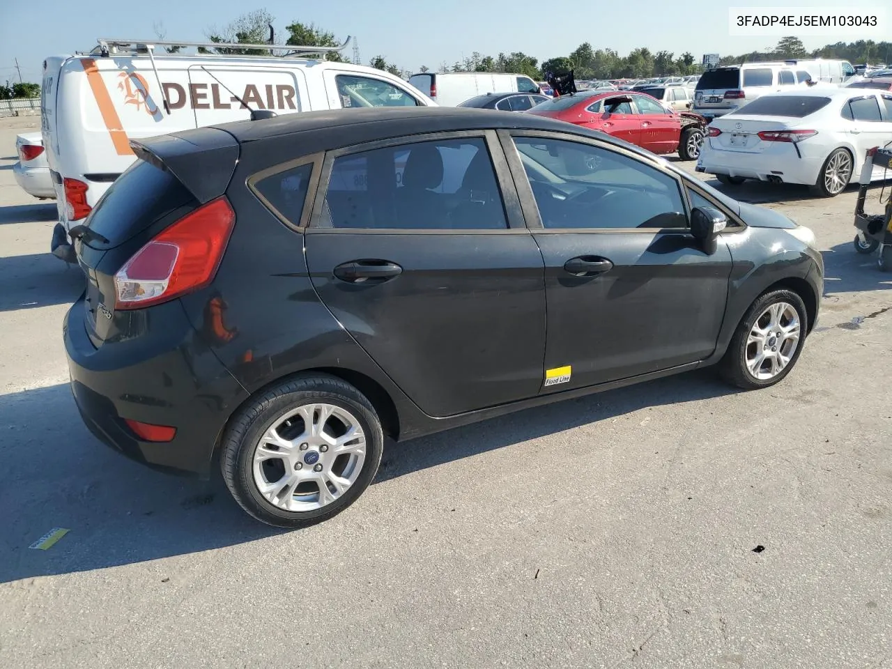 2014 Ford Fiesta Se VIN: 3FADP4EJ5EM103043 Lot: 72220334