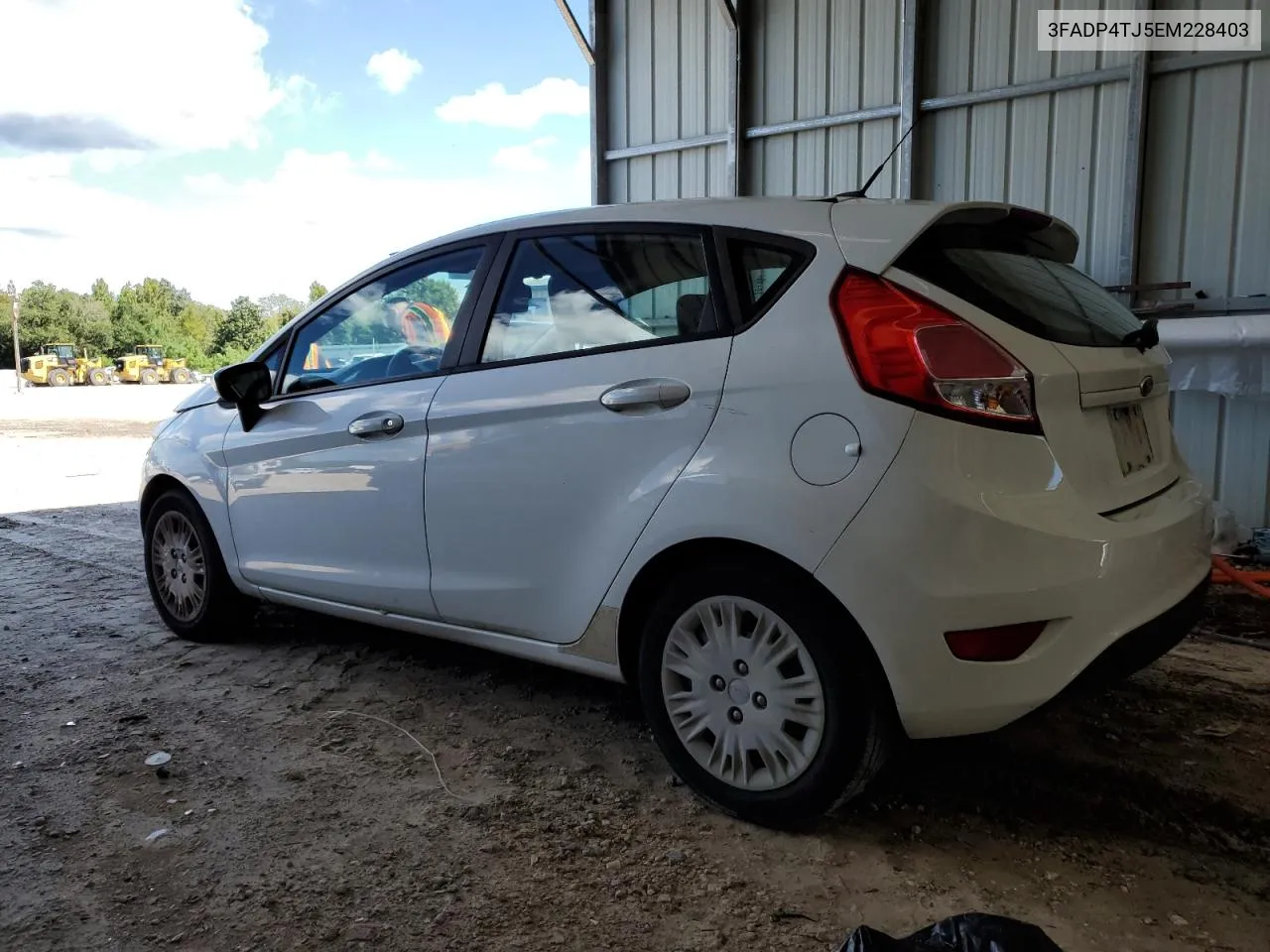 3FADP4TJ5EM228403 2014 Ford Fiesta S