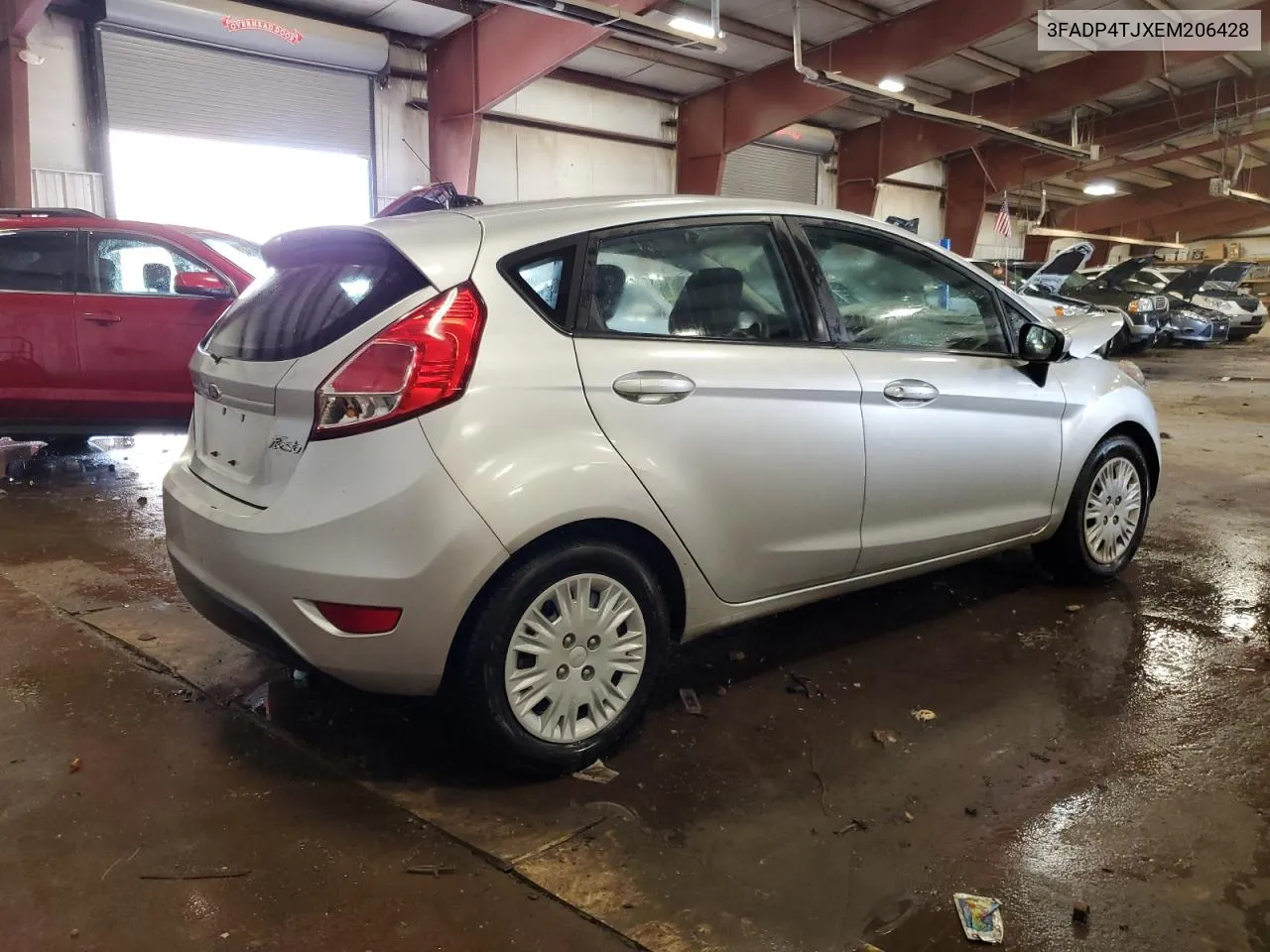 2014 Ford Fiesta S VIN: 3FADP4TJXEM206428 Lot: 72306214