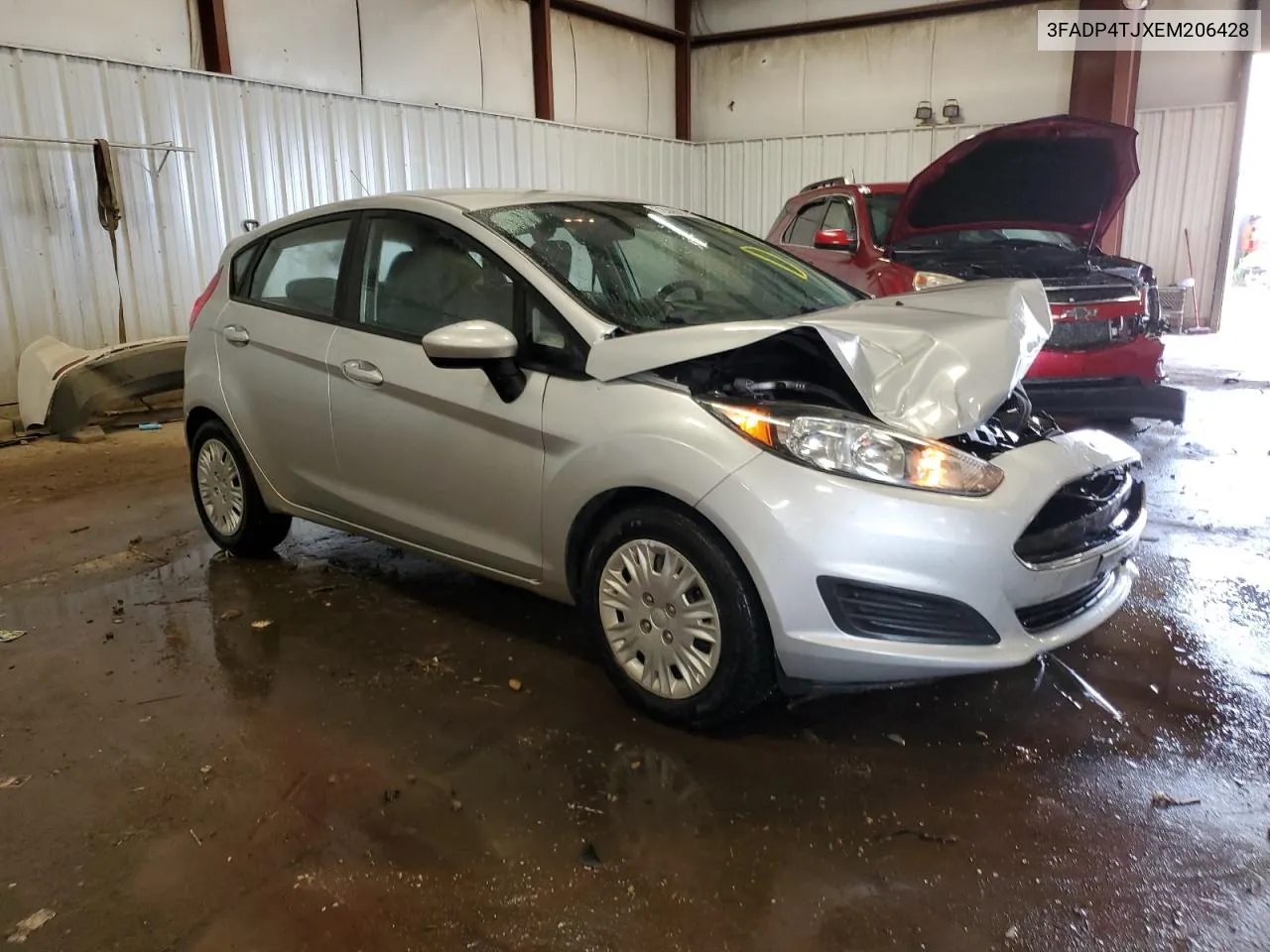 2014 Ford Fiesta S VIN: 3FADP4TJXEM206428 Lot: 72306214