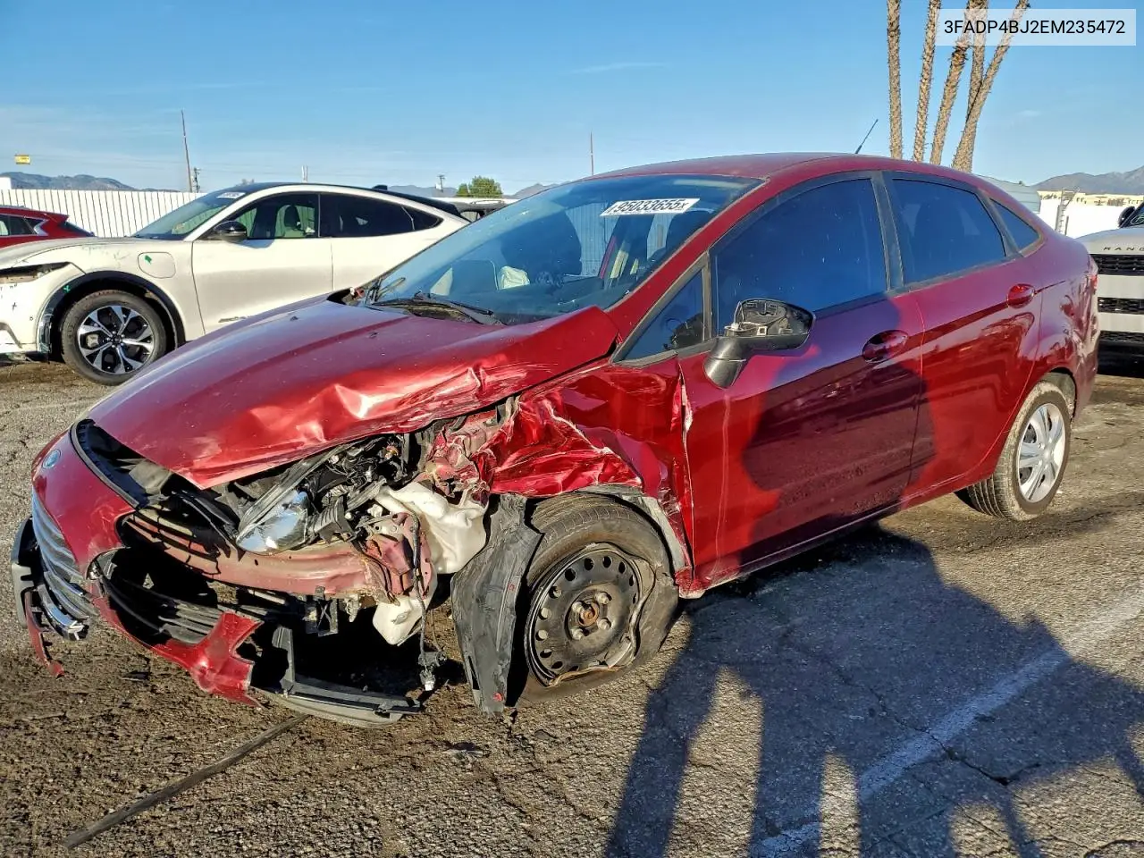3FADP4BJ2EM235472 2014 Ford Fiesta Se