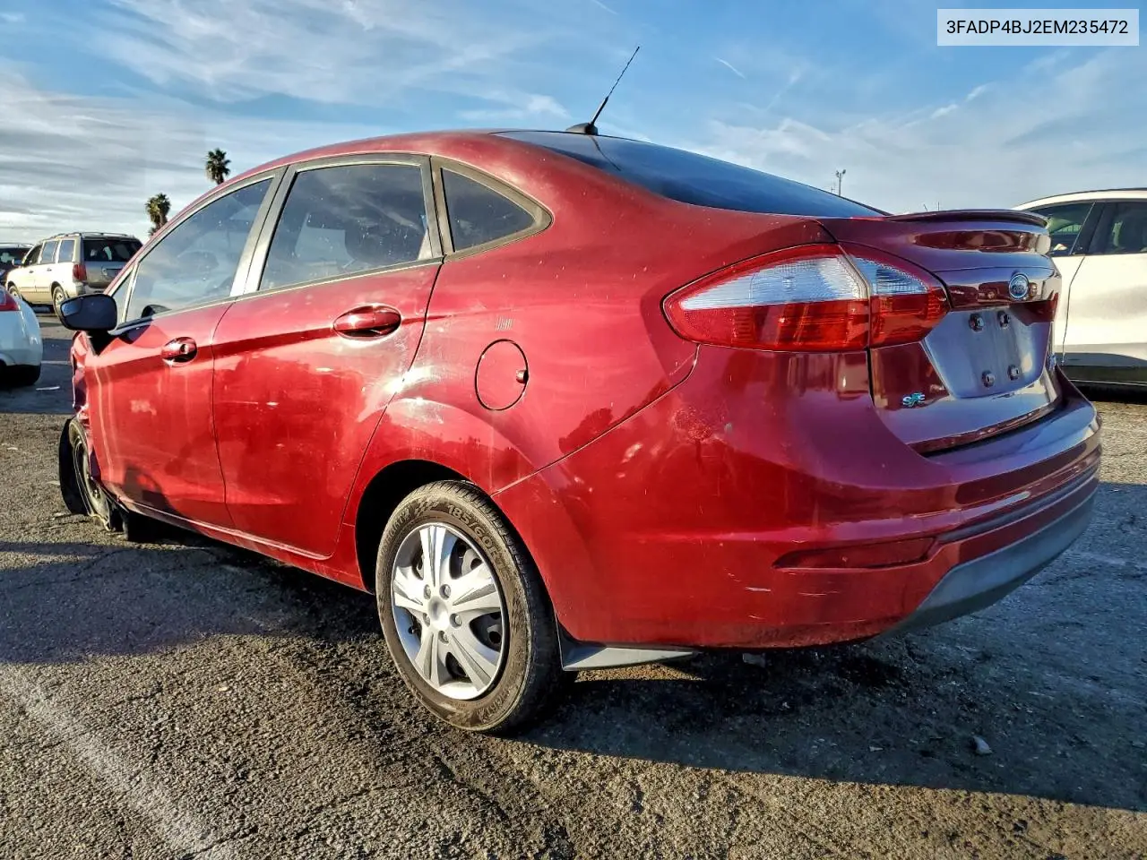 3FADP4BJ2EM235472 2014 Ford Fiesta Se