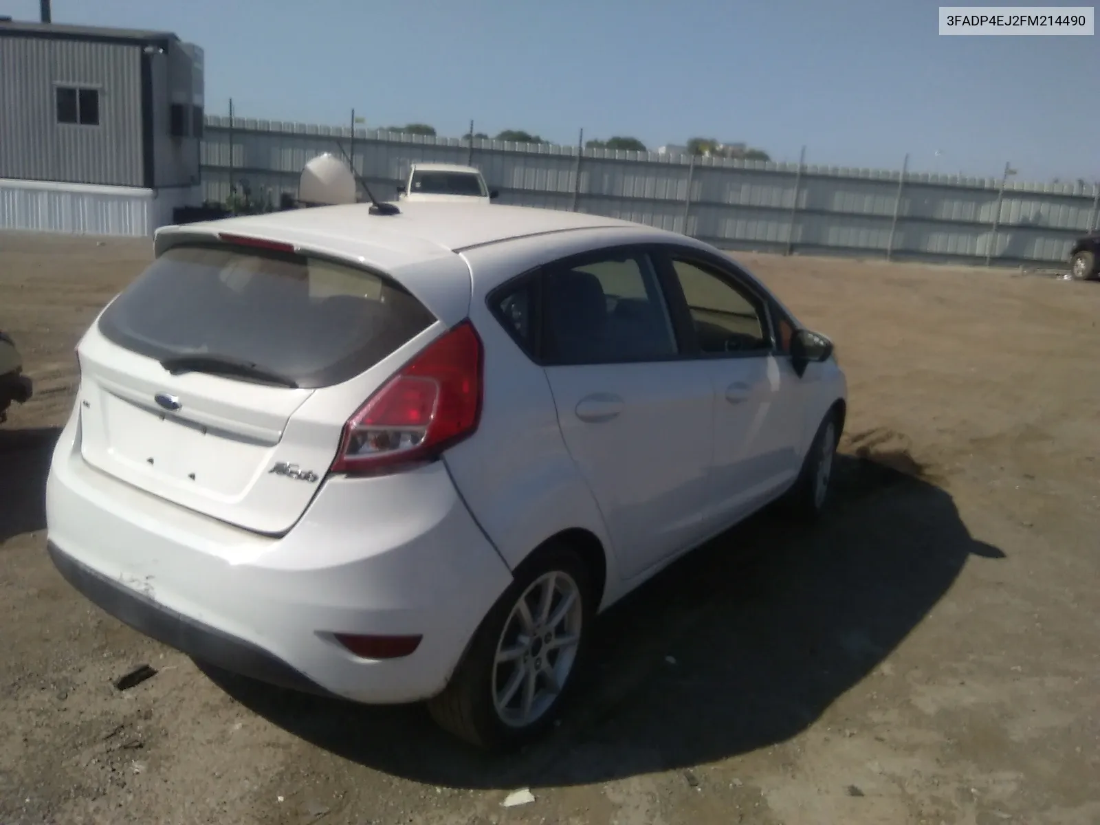 2015 Ford Fiesta Se VIN: 3FADP4EJ2FM214490 Lot: 35382372