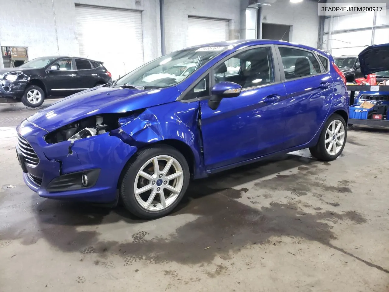 2015 Ford Fiesta Se VIN: 3FADP4EJ8FM200917 Lot: 39096494