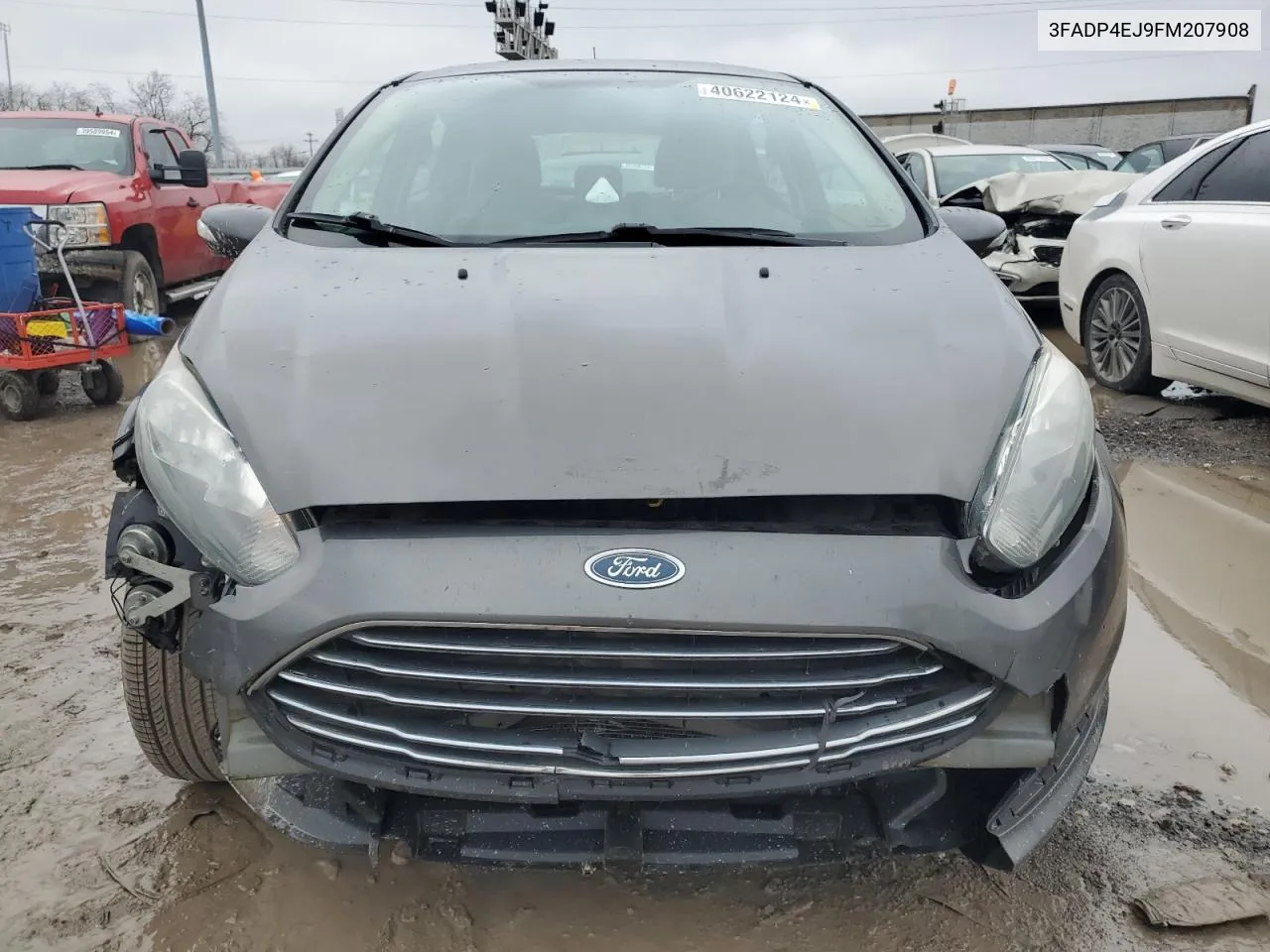 2015 Ford Fiesta Se VIN: 3FADP4EJ9FM207908 Lot: 40622124