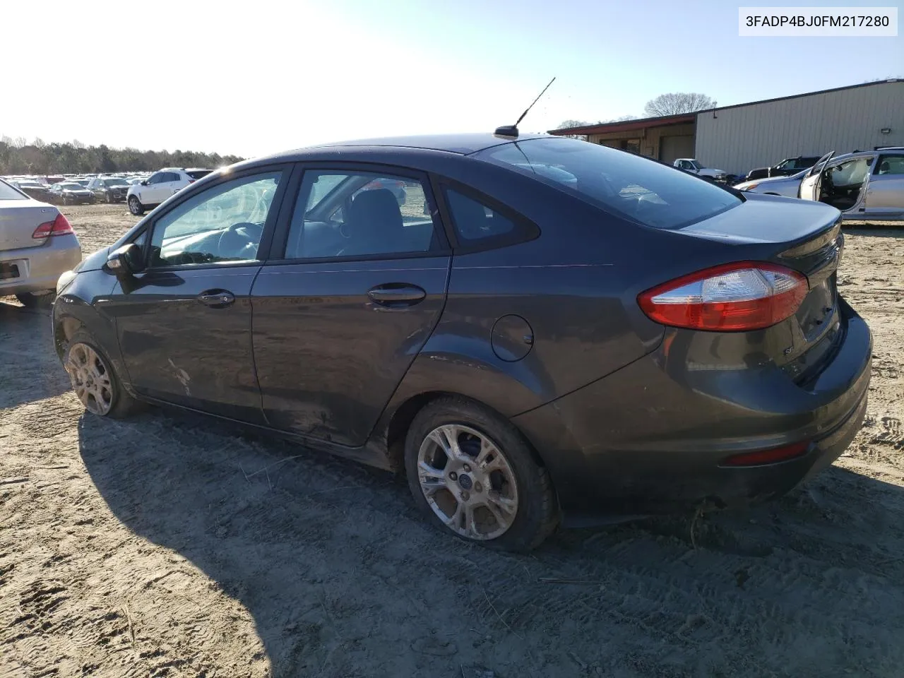 3FADP4BJ0FM217280 2015 Ford Fiesta Se