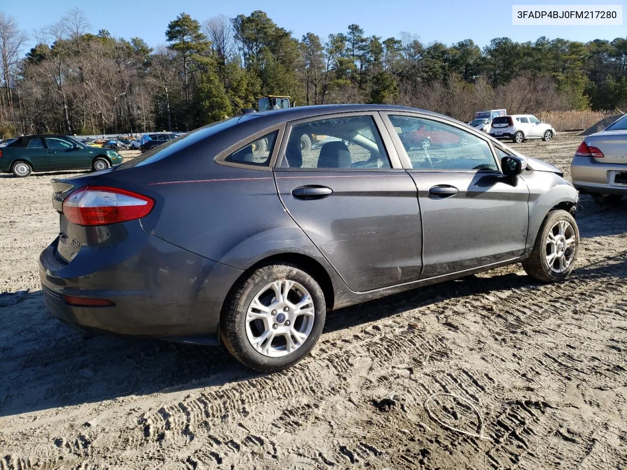 2015 Ford Fiesta Se VIN: 3FADP4BJ0FM217280 Lot: 41828834