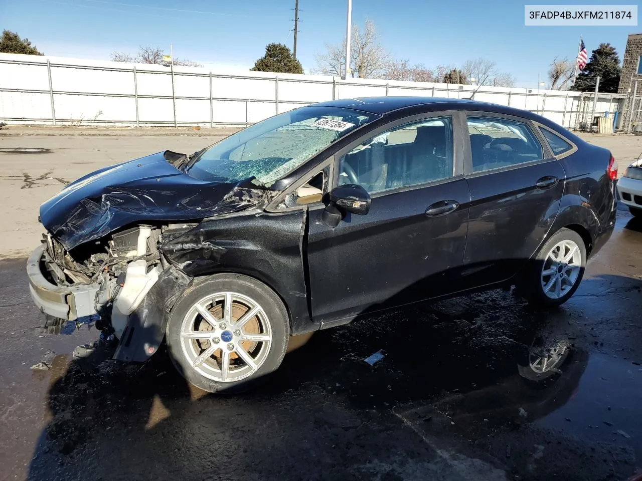 3FADP4BJXFM211874 2015 Ford Fiesta Se