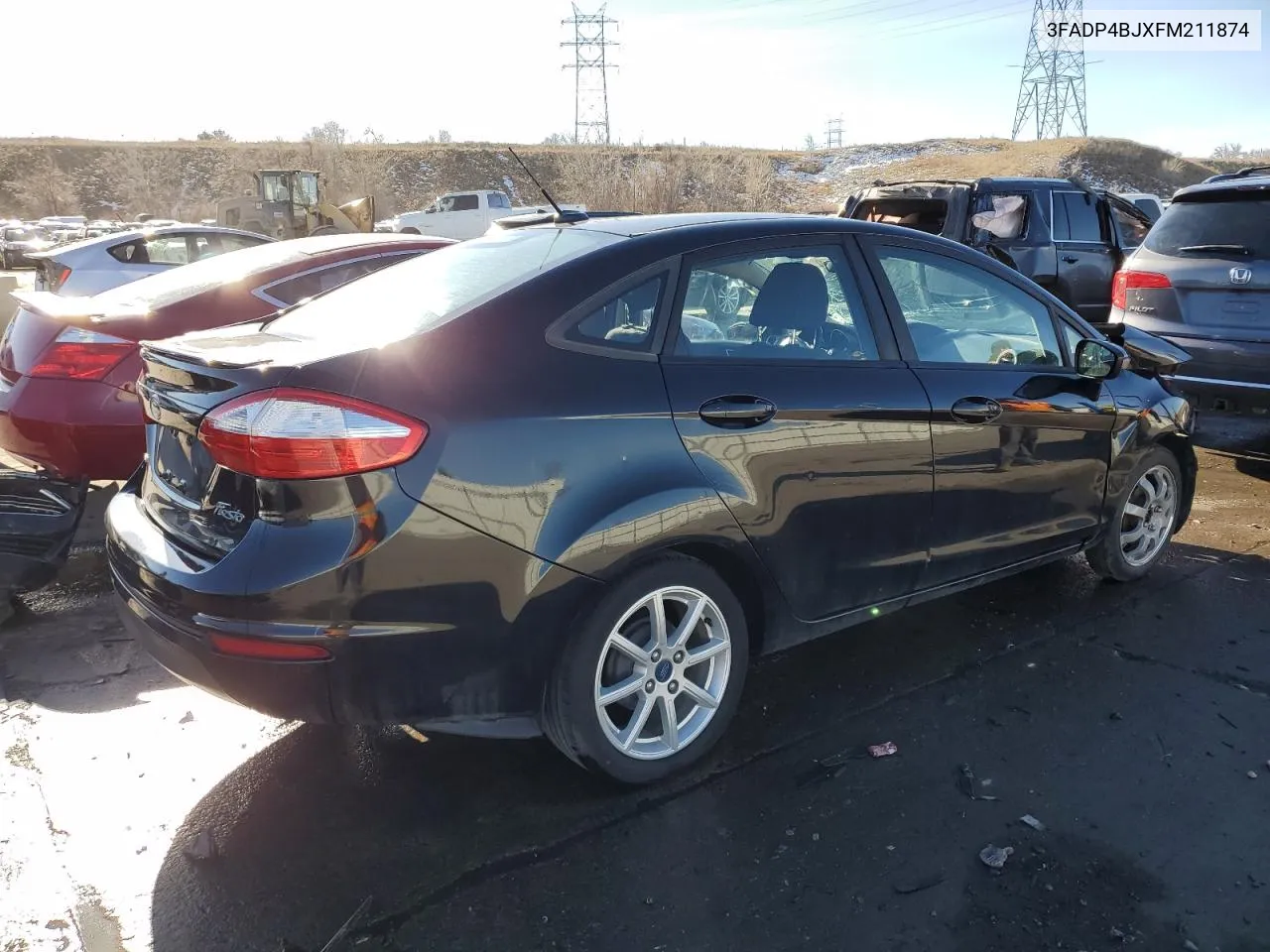 2015 Ford Fiesta Se VIN: 3FADP4BJXFM211874 Lot: 42677364