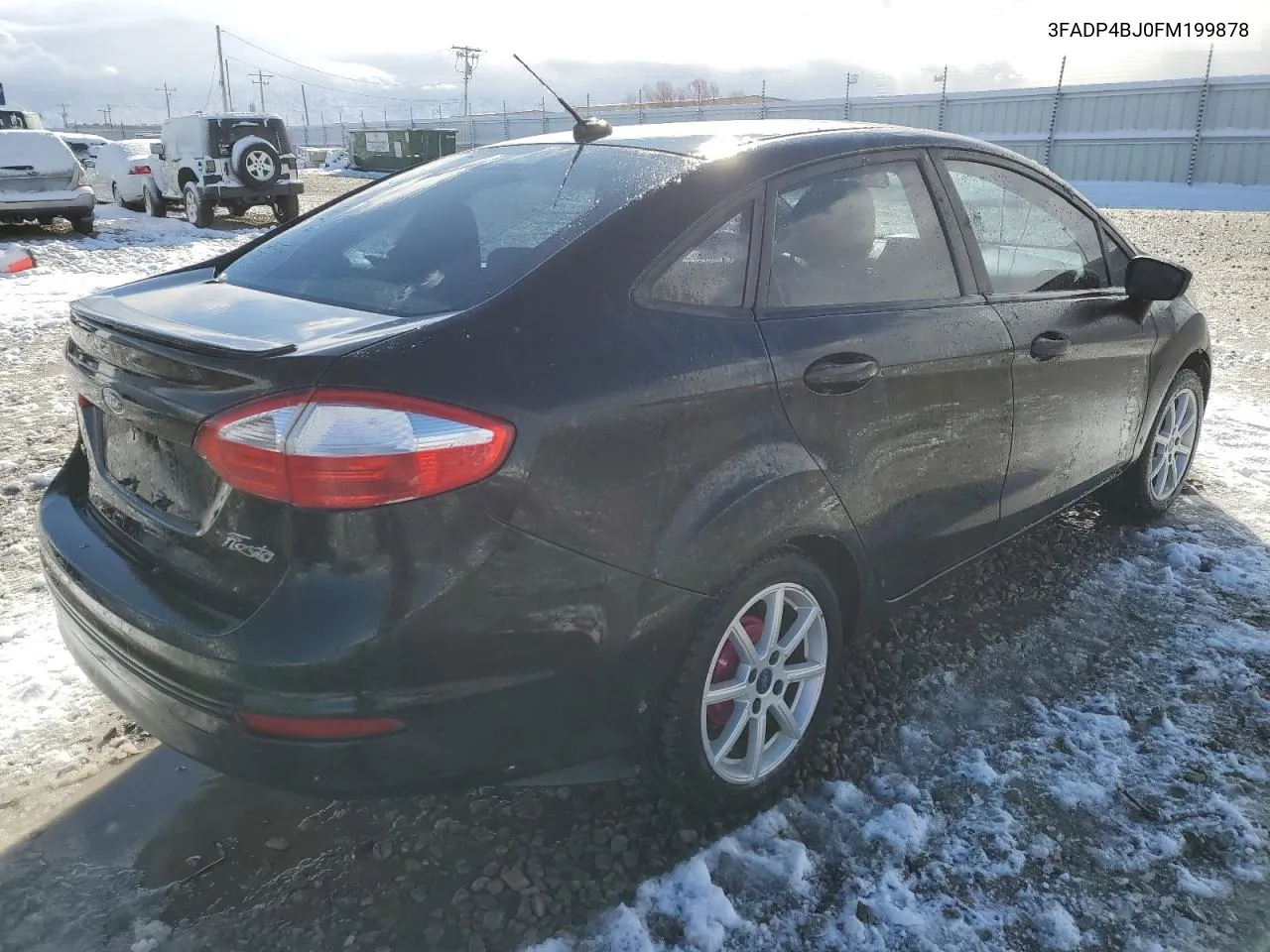 2015 Ford Fiesta Se VIN: 3FADP4BJ0FM199878 Lot: 44422524