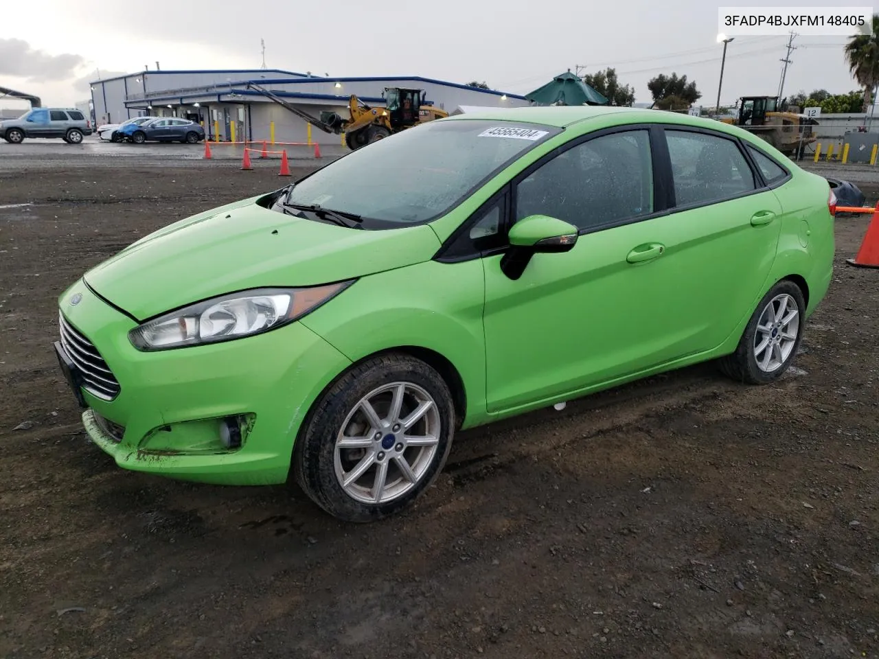 2015 Ford Fiesta Se VIN: 3FADP4BJXFM148405 Lot: 45565404