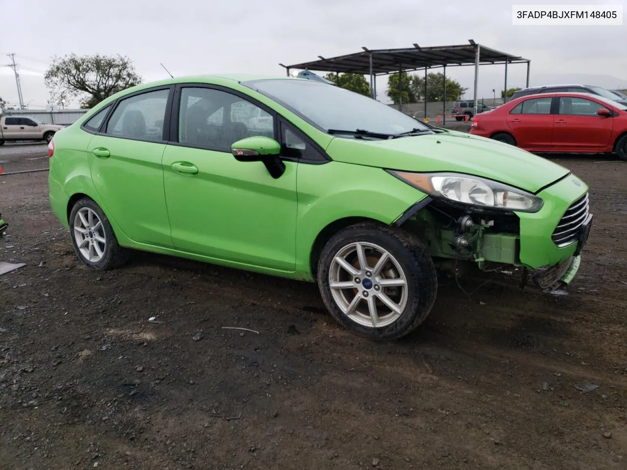 2015 Ford Fiesta Se VIN: 3FADP4BJXFM148405 Lot: 45565404