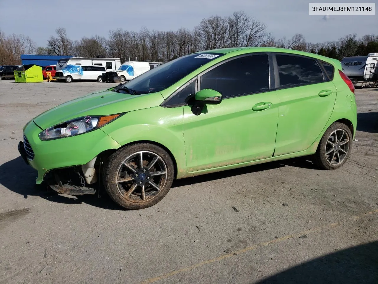 2015 Ford Fiesta Se VIN: 3FADP4EJ8FM121148 Lot: 46087684