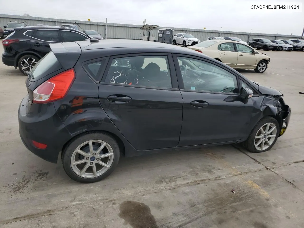 2015 Ford Fiesta Se VIN: 3FADP4EJ8FM211934 Lot: 46834144