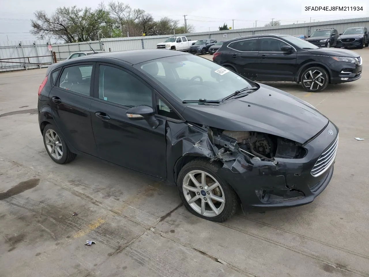 2015 Ford Fiesta Se VIN: 3FADP4EJ8FM211934 Lot: 46834144