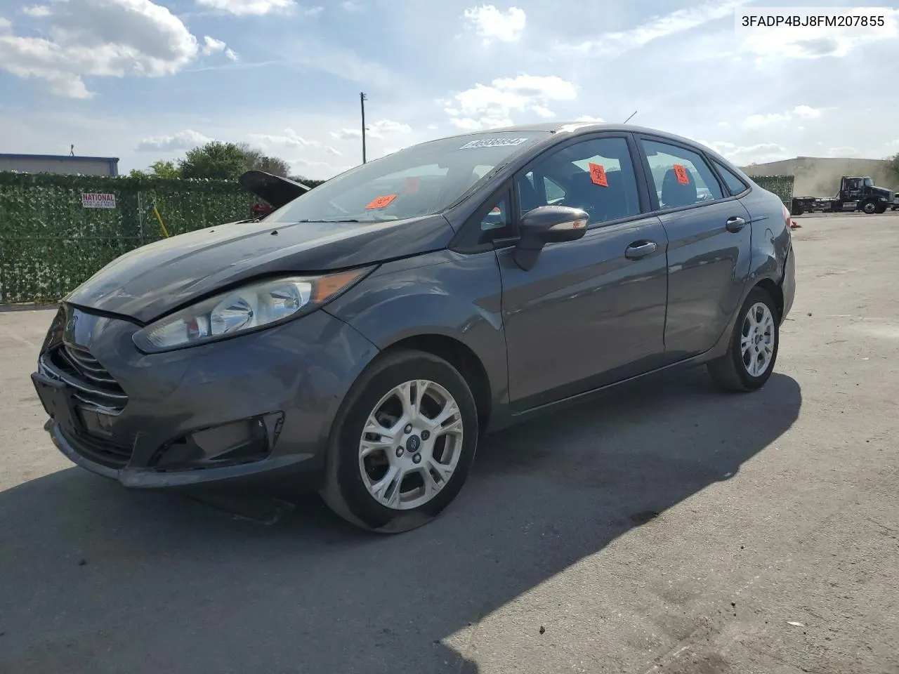 2015 Ford Fiesta Se VIN: 3FADP4BJ8FM207855 Lot: 46938854