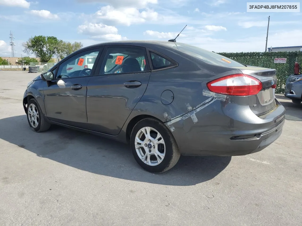 2015 Ford Fiesta Se VIN: 3FADP4BJ8FM207855 Lot: 46938854