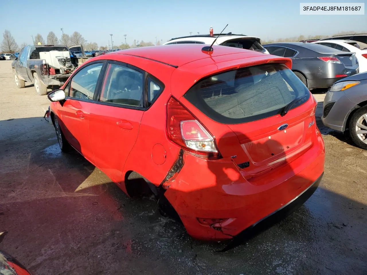 2015 Ford Fiesta Se VIN: 3FADP4EJ8FM181687 Lot: 47883074