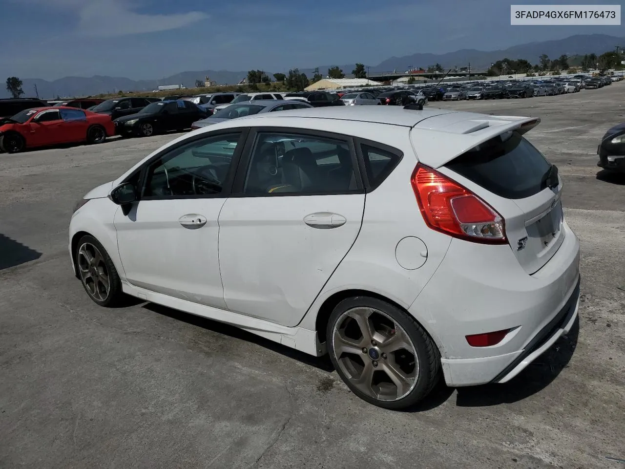 2015 Ford Fiesta St VIN: 3FADP4GX6FM176473 Lot: 48756944