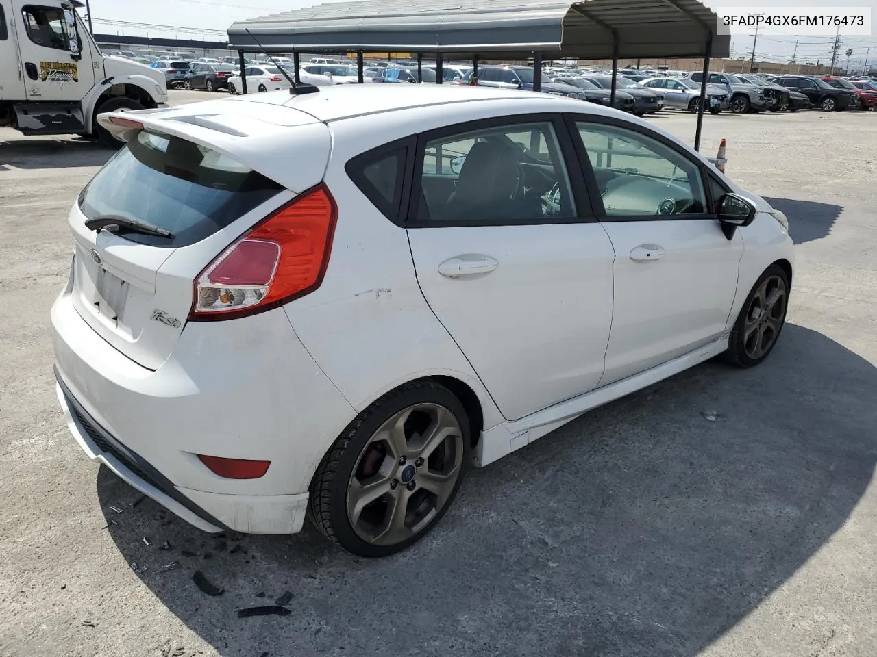 2015 Ford Fiesta St VIN: 3FADP4GX6FM176473 Lot: 48756944