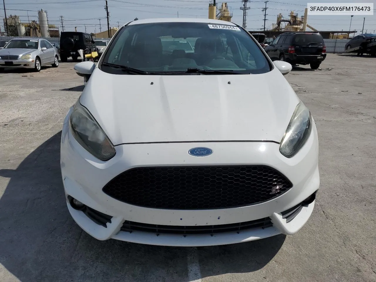 2015 Ford Fiesta St VIN: 3FADP4GX6FM176473 Lot: 48756944