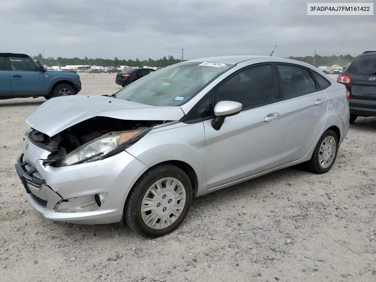 2015 Ford Fiesta S VIN: 3FADP4AJ7FM161422 Lot: 50777624