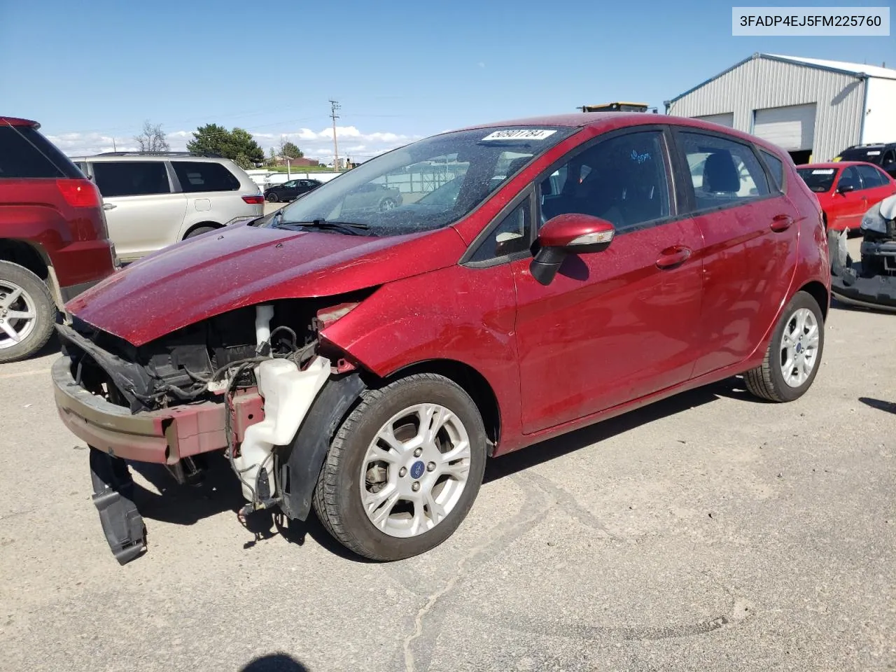 2015 Ford Fiesta Se VIN: 3FADP4EJ5FM225760 Lot: 50901784