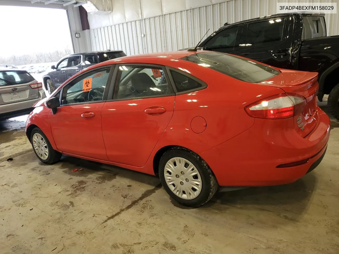 2015 Ford Fiesta Se VIN: 3FADP4BEXFM158029 Lot: 50990754