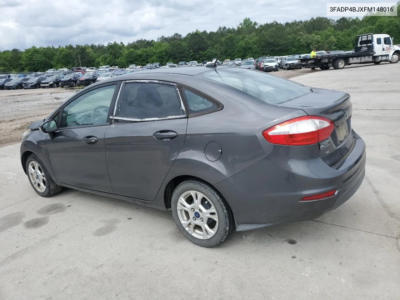 2015 Ford Fiesta Se VIN: 3FADP4BJXFM148016 Lot: 51755244