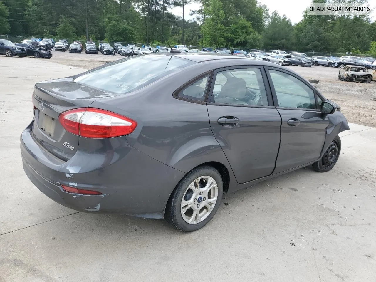 2015 Ford Fiesta Se VIN: 3FADP4BJXFM148016 Lot: 51755244