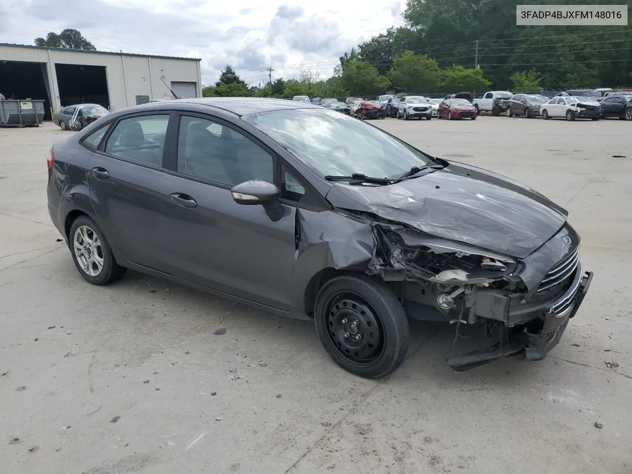 2015 Ford Fiesta Se VIN: 3FADP4BJXFM148016 Lot: 51755244