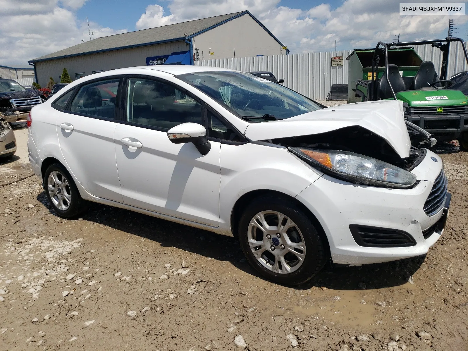 2015 Ford Fiesta Se VIN: 3FADP4BJXFM199337 Lot: 52001764