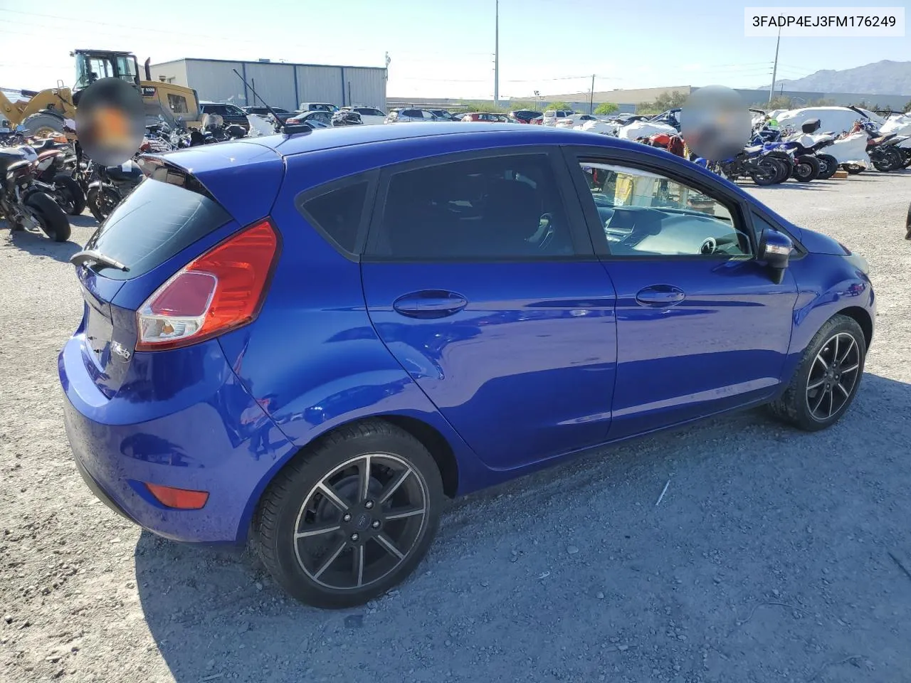 2015 Ford Fiesta Se VIN: 3FADP4EJ3FM176249 Lot: 52226484