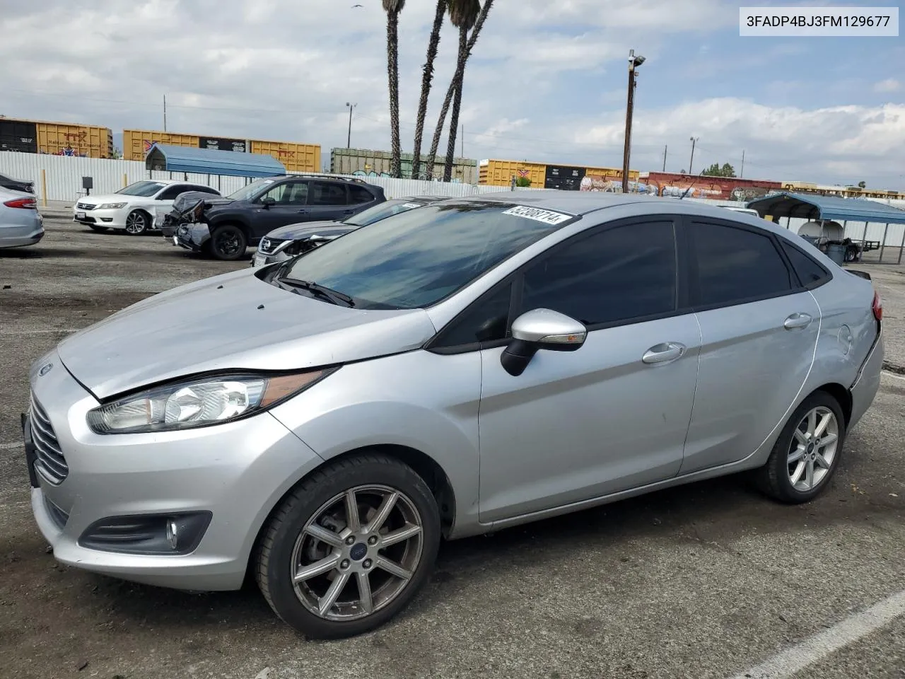 2015 Ford Fiesta Se VIN: 3FADP4BJ3FM129677 Lot: 52308714