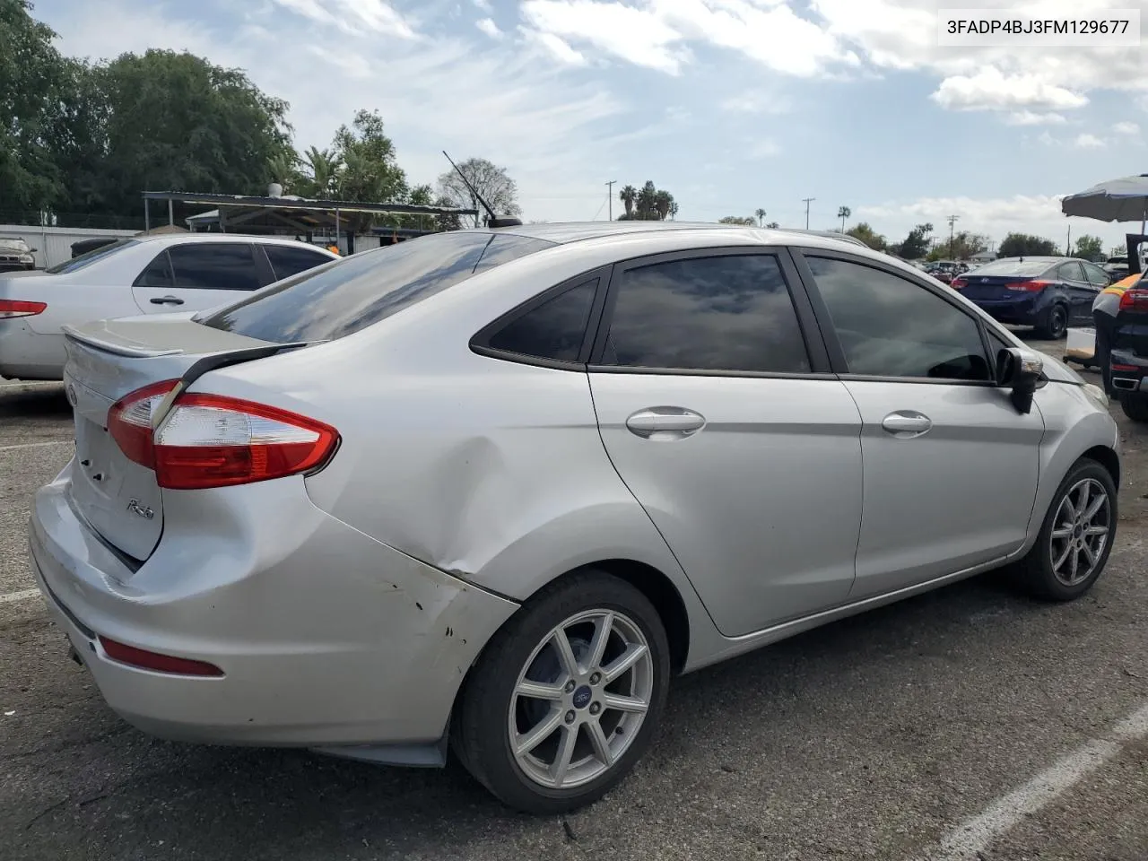 2015 Ford Fiesta Se VIN: 3FADP4BJ3FM129677 Lot: 52308714