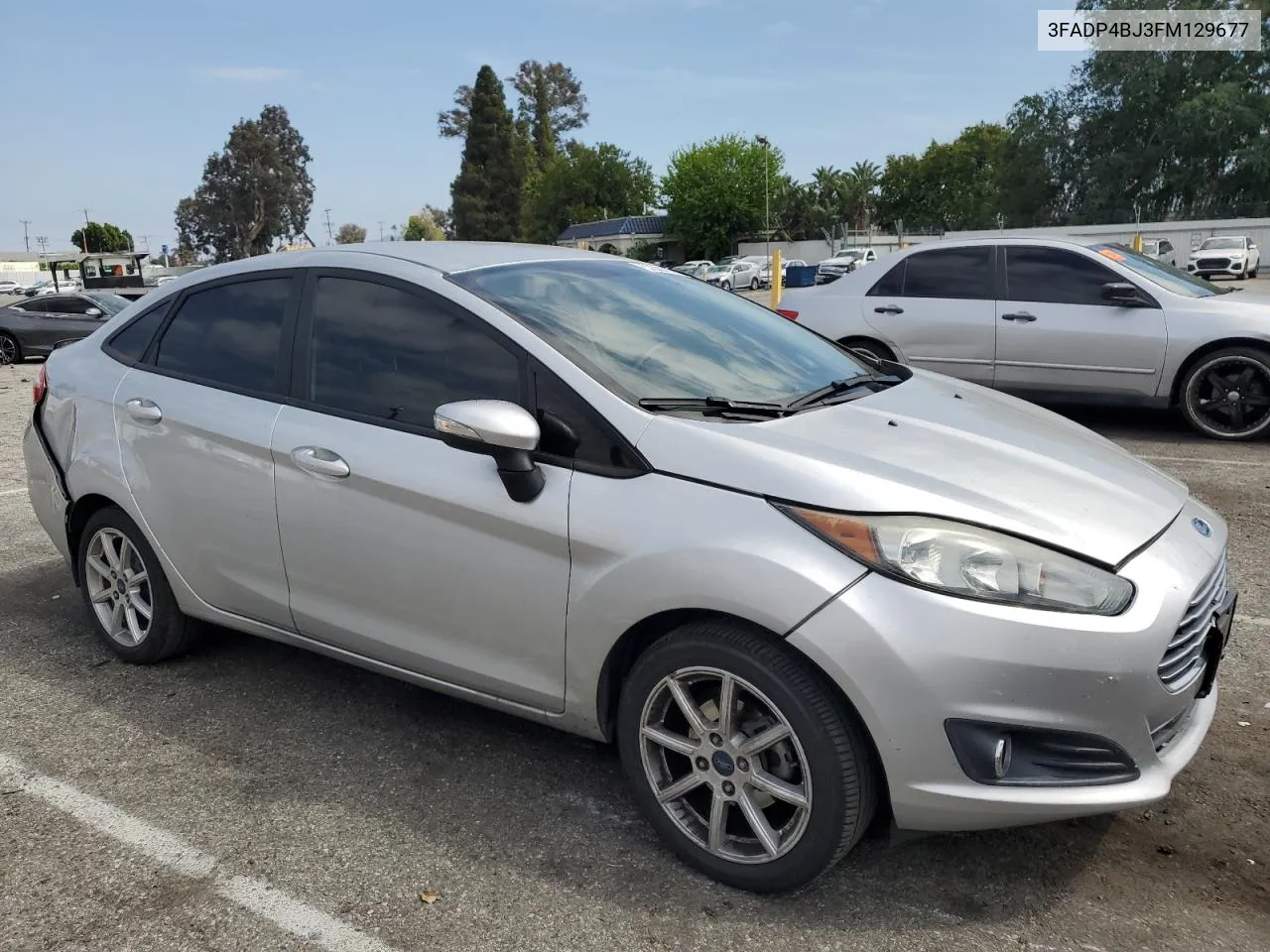 2015 Ford Fiesta Se VIN: 3FADP4BJ3FM129677 Lot: 52308714