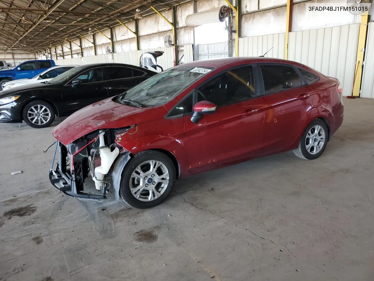 2015 Ford Fiesta Se VIN: 3FADP4BJ1FM151015 Lot: 52342754