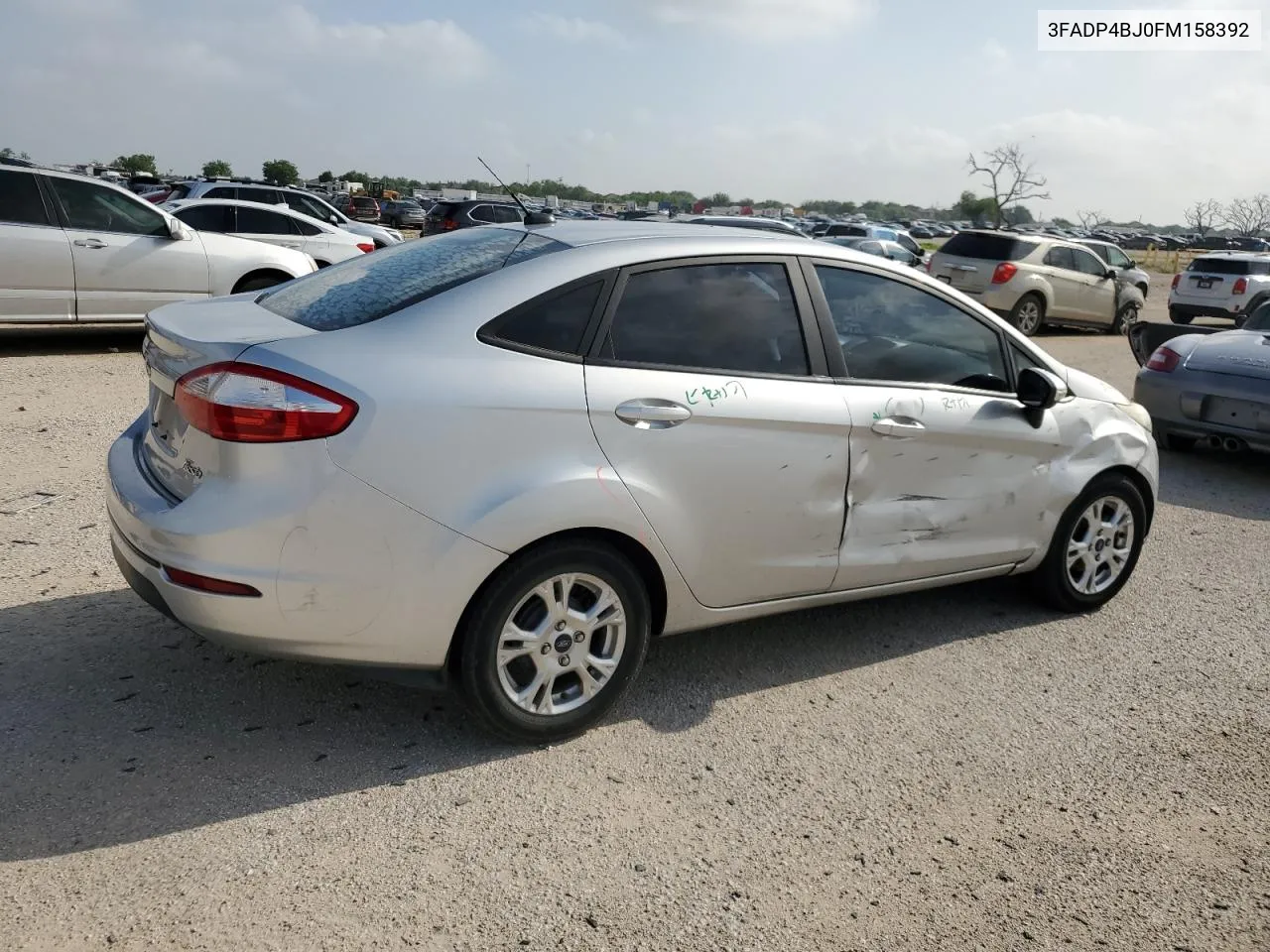 2015 Ford Fiesta Se VIN: 3FADP4BJ0FM158392 Lot: 52387394