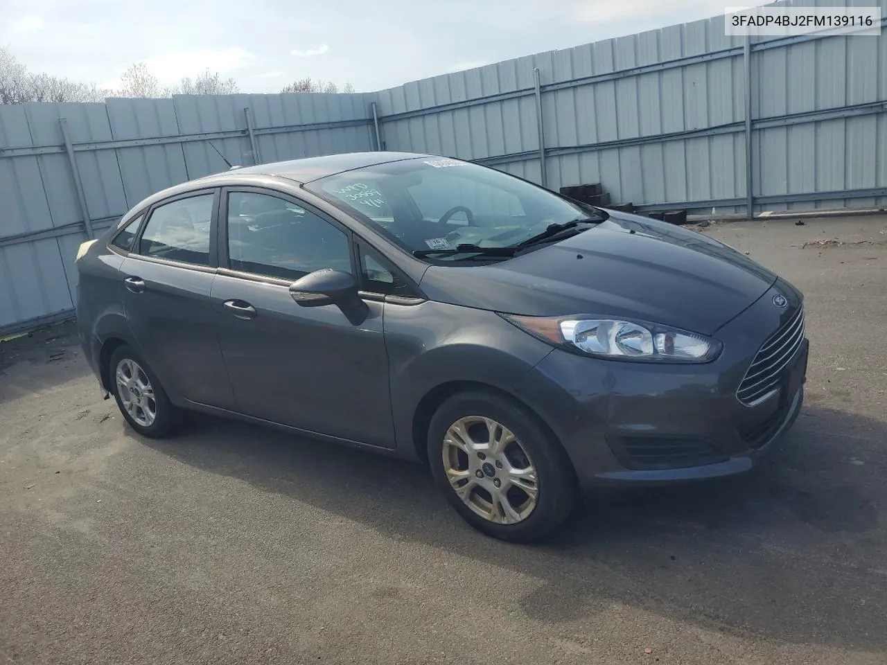 2015 Ford Fiesta Se VIN: 3FADP4BJ2FM139116 Lot: 52454054